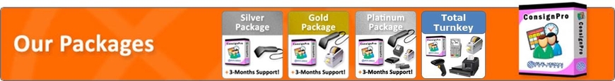 ConsignPro, Package Pricing available