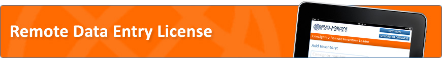 ConsignPro Remote Data Entry